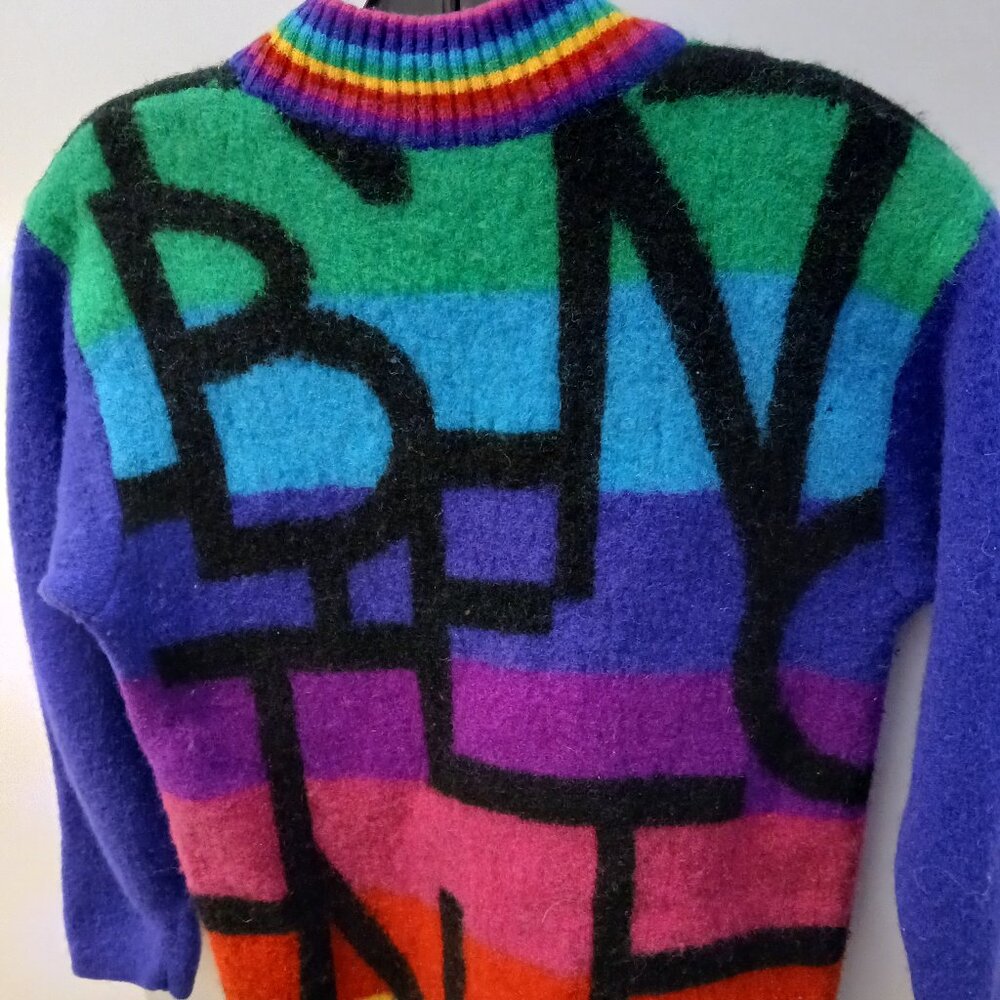 *Rare* Vintage United Colors of Benetton Wool Sweater - Picture 5 of 10